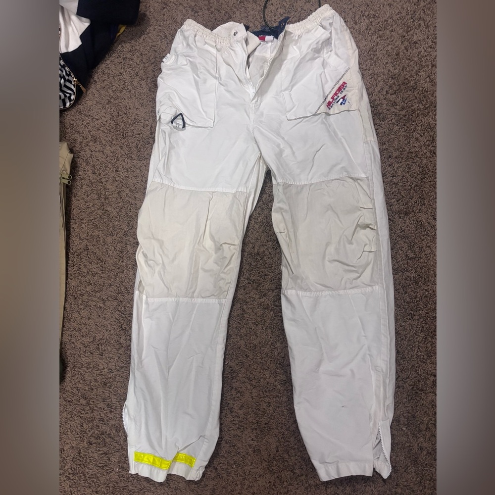 Tommy Hilfiger Sailing Gear Pants with Yellow Reflective Trim